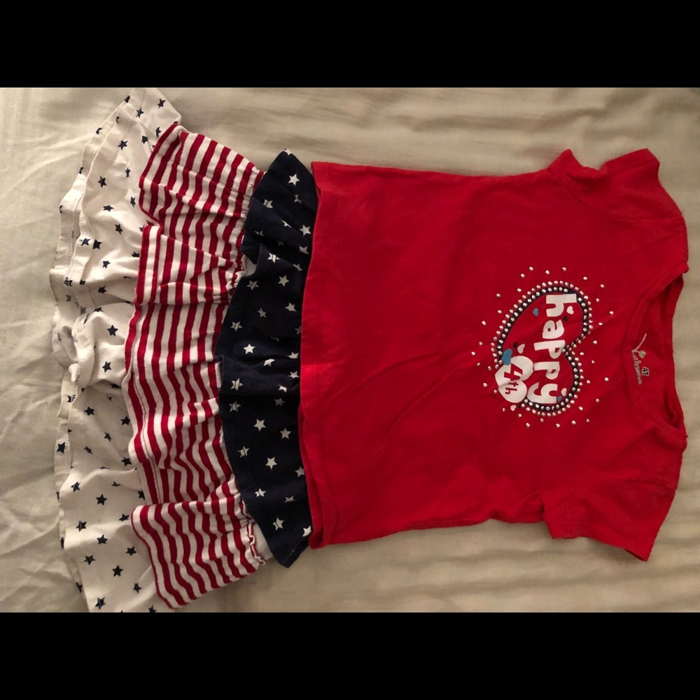 HAPPY FORTH OF JULY girls outfit for next year!!